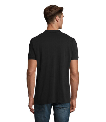 PLANET MEN Polo 170g - Schwarz bedrucken, Art.-Nr. S03566-BK-5XL PLANET MEN Polo 170g - Schwarz bedrucken, Art.-Nr. S03566-BK-5XL