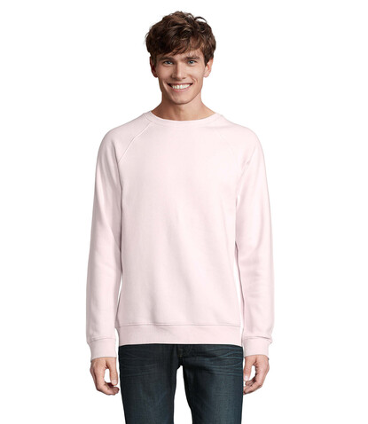 SPACE Unisex Sweater 280g - Pale Pink bedrucken, Art.-Nr. S03567-PP-L SPACE Unisex Sweater 280g - Pale Pink bedrucken, Art.-Nr. S03567-PP-L