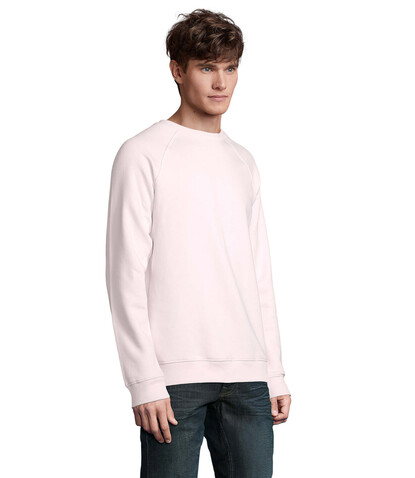SPACE Unisex Sweater 280g - Pale Pink bedrucken, Art.-Nr. S03567-PP-L SPACE Unisex Sweater 280g - Pale Pink bedrucken, Art.-Nr. S03567-PP-L