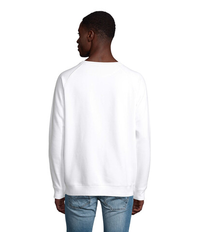 SPACE Unisex Sweater 280g - White bedrucken, Art.-Nr. S03567-WH-L SPACE Unisex Sweater 280g - White bedrucken, Art.-Nr. S03567-WH-L