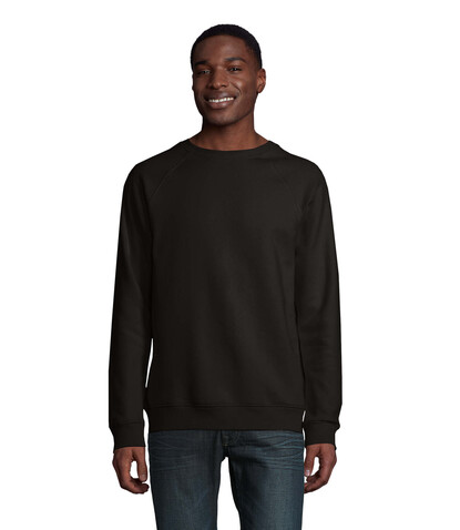 SPACE Unisex Sweater 280g - Schwarz bedrucken, Art.-Nr. S03567-BK-XXL SPACE Unisex Sweater 280g - Schwarz bedrucken, Art.-Nr. S03567-BK-XXL