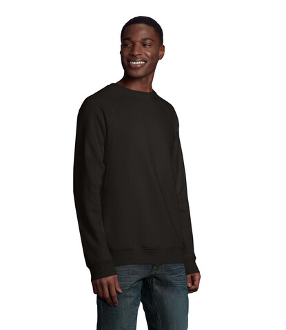 SPACE Unisex Sweater 280g - Schwarz bedrucken, Art.-Nr. S03567-BK-XXL SPACE Unisex Sweater 280g - Schwarz bedrucken, Art.-Nr. S03567-BK-XXL