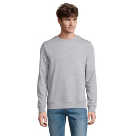 COMET SWEATER 280g - Grau-Melange 2 bedrucken, Art.-Nr. S03574-GY-XL