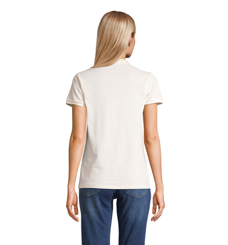 PLANET WOMEN Polo 170g - Off-White bedrucken, Art.-Nr. S03575-WW-S PLANET WOMEN Polo 170g - Off-White bedrucken, Art.-Nr. S03575-WW-S
