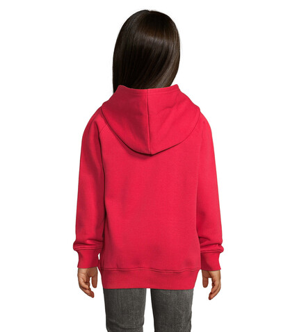 STELLAR KINDER KAPUZENPULLI - Red bedrucken, Art.-Nr. S03576-RD-XXL