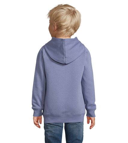 STELLAR KINDER KAPUZENPULLI - Bleu bedrucken, Art.-Nr. S03576-BL-3XL