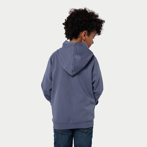 STELLAR KINDER KAPUZENPULLI - Bleu bedrucken, Art.-Nr. S03576-BL-3XL