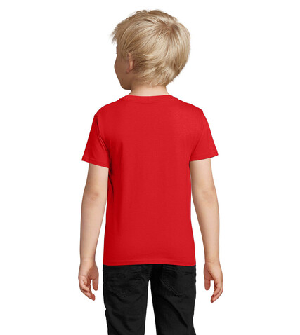 PIONEER KINDERT-SHIRT 175g - Red bedrucken, Art.-Nr. S03578-RD-3XL