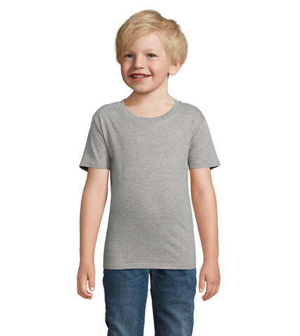PIONEER KINDERT-SHIRT 175g - Graue Melange bedrucken, Art.-Nr. S03578-GM-XL PIONEER KINDERT-SHIRT 175g - Graue Melange bedrucken, Art.-Nr. S03578-GM-XL