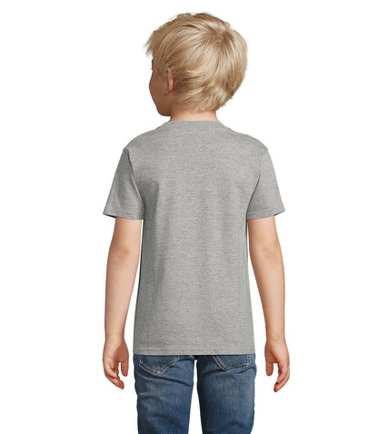 PIONEER KINDERT-SHIRT 175g - Graue Melange bedrucken, Art.-Nr. S03578-GM-XL PIONEER KINDERT-SHIRT 175g - Graue Melange bedrucken, Art.-Nr. S03578-GM-XL