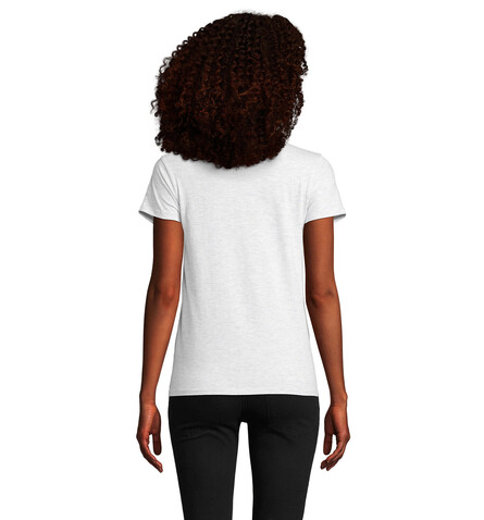 PIONEER WOMEN T-Shirt 175g - Ash bedrucken, Art.-Nr. S03579-AS-M