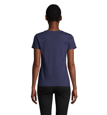 CRUSADER WOMEN T-Shirt 150g - French Navy bedrucken, Art.-Nr. S03581-FN-3XL CRUSADER WOMEN T-Shirt 150g - French Navy bedrucken, Art.-Nr. S03581-FN-3XL