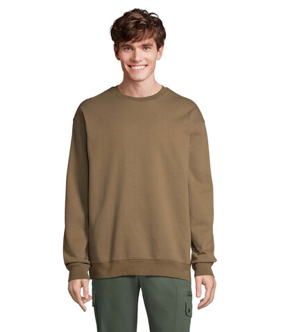 COLUMBIA UNISEX SWEATSHIRT - Army bedrucken, Art.-Nr. S03814-AR-3XL