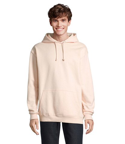 CONDOR Unisex Hoodie - Cremiges Rosa bedrucken, Art.-Nr. S03815-CP-L