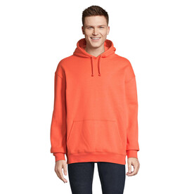 CONDOR Unisex Hoodie - Pop Orange bedrucken, Art.-Nr. S03815-PO-XXS