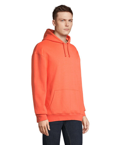 CONDOR Unisex Hoodie - Pop Orange bedrucken, Art.-Nr. S03815-PO-3XL CONDOR Unisex Hoodie - Pop Orange bedrucken, Art.-Nr. S03815-PO-3XL