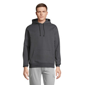 CONDOR Unisex Hoodie - Mausgrau bedrucken, Art.-Nr. S03815-MU-XXS