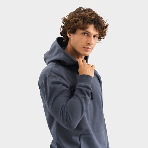 CONDOR Unisex Hoodie - Mausgrau bedrucken, Art.-Nr. S03815-MU-S