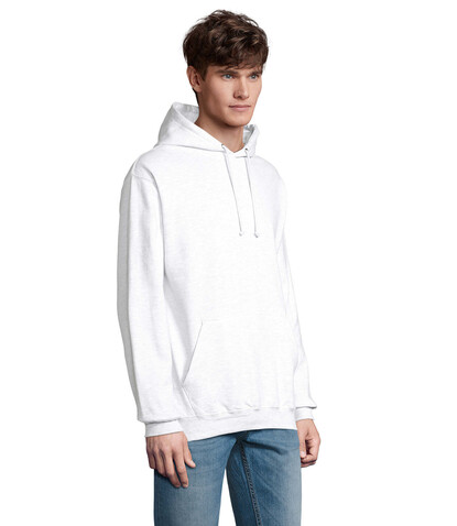 CONDOR Unisex Hoodie - Ash bedrucken, Art.-Nr. S03815-AS-XXL