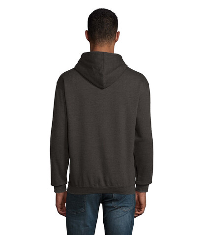 CONDOR Unisex Hoodie - Charcoal Melange bedrucken, Art.-Nr. S03815-CE-XS
