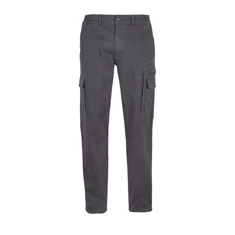 DOCKER MEN STRETCH TROUSERS - Dunkelgrau bedrucken, Art.-Nr. S03820-DG-XS DOCKER MEN STRETCH TROUSERS - Dunkelgrau bedrucken, Art.-Nr. S03820-DG-XS