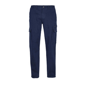 DOCKER MEN STRETCH TROUSERS - Navy Pro bedrucken, Art.-Nr. S03820-ND-064