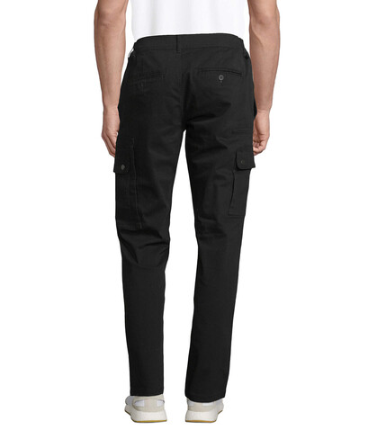 DOCKER MEN STRETCH TROUSERS - Schwarz bedrucken, Art.-Nr. S03820-BK-064 DOCKER MEN STRETCH TROUSERS - Schwarz bedrucken, Art.-Nr. S03820-BK-064