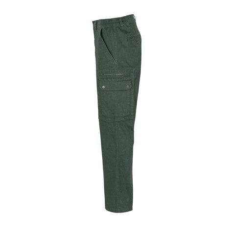 DOCKER MEN STRETCH TROUSERS - Forest Green bedrucken, Art.-Nr. S03820-FG-L DOCKER MEN STRETCH TROUSERS - Forest Green bedrucken, Art.-Nr. S03820-FG-L