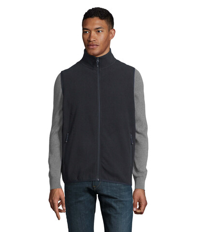 FACTOR BW UNISEX BODYWARMER - Navy bedrucken, Art.-Nr. S03822-NY-S