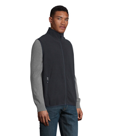 FACTOR BW UNISEX BODYWARMER - Navy bedrucken, Art.-Nr. S03822-NY-S