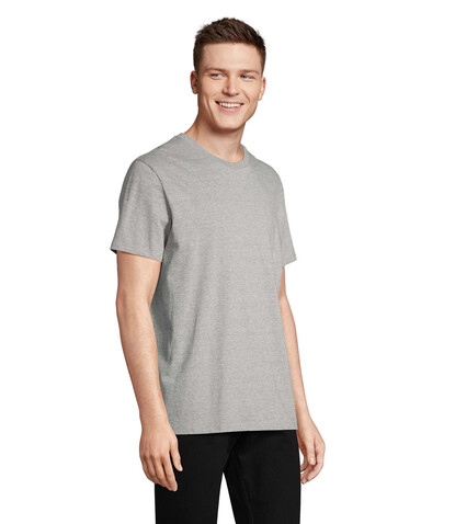 LEGEND T-Shirt Bio 175g - Graue Melange bedrucken, Art.-Nr. S03981-GM-XS LEGEND T-Shirt Bio 175g - Graue Melange bedrucken, Art.-Nr. S03981-GM-XS
