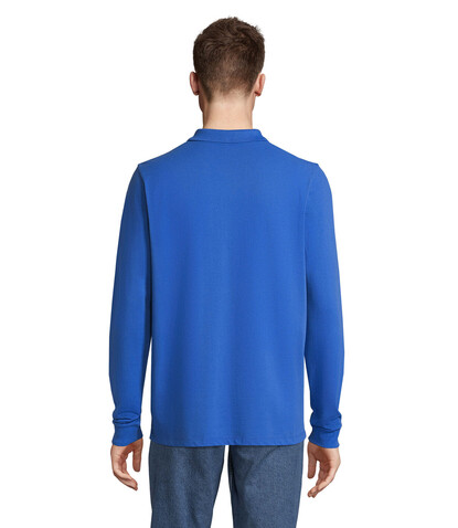 PRIME LSL UNISEX POLO 200 - Royal Blue bedrucken, Art.-Nr. S03983-RB-XXL PRIME LSL UNISEX POLO 200 - Royal Blue bedrucken, Art.-Nr. S03983-RB-XXL