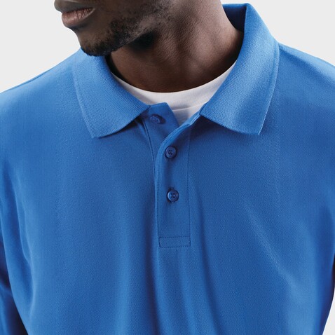PRIME LSL UNISEX POLO 200 - Royal Blue bedrucken, Art.-Nr. S03983-RB-XXL PRIME LSL UNISEX POLO 200 - Royal Blue bedrucken, Art.-Nr. S03983-RB-XXL