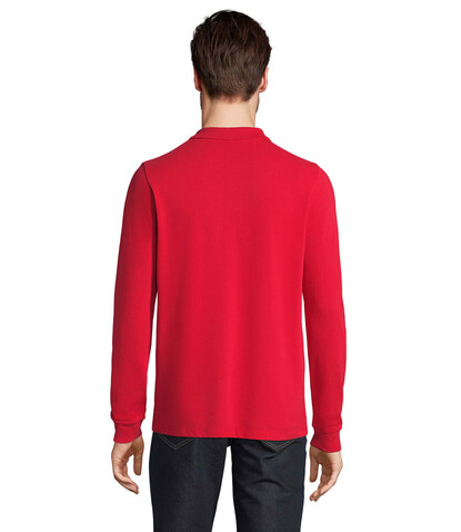 PRIME LSL UNISEX POLO 200 - Red bedrucken, Art.-Nr. S03983-RD-XL