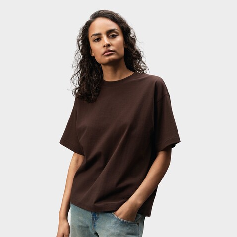 LEGACY OVERSIZED T-SHIRT - Dark Chocolate bedrucken, Art.-Nr. S03996-DC-XXL LEGACY OVERSIZED T-SHIRT - Dark Chocolate bedrucken, Art.-Nr. S03996-DC-XXL