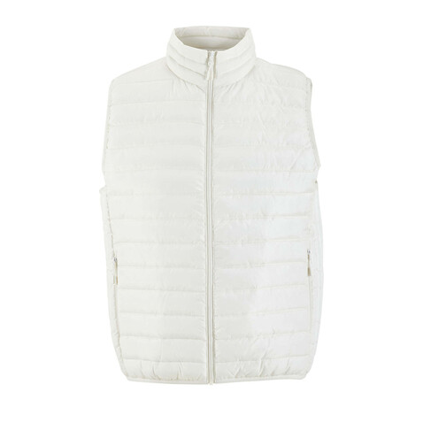 STREAM MEN Bodywarmer - Off-White bedrucken, Art.-Nr. S04020-WW-XL