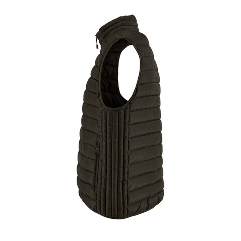 STREAM MEN Bodywarmer - Dark Chocolate bedrucken, Art.-Nr. S04020-DC-3XL