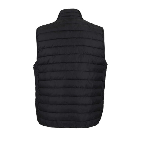 STREAM MEN Bodywarmer - Schwarz bedrucken, Art.-Nr. S04020-BK-S