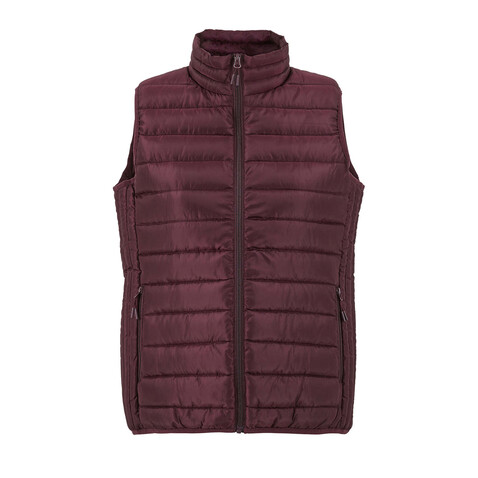 STREAM WOMEN Bodywarmer - Burgundy bedrucken, Art.-Nr. S04021-BG-XL STREAM WOMEN Bodywarmer - Burgundy bedrucken, Art.-Nr. S04021-BG-XL