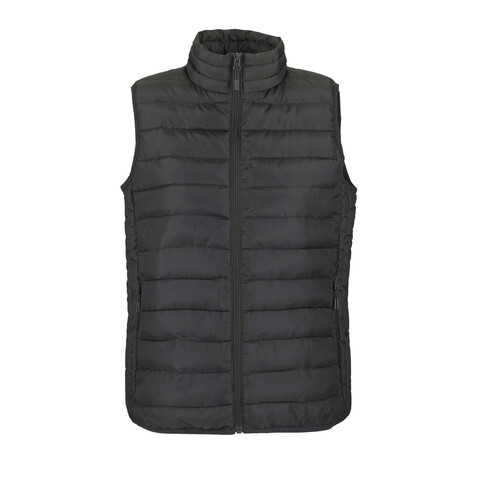 STREAM WOMEN Bodywarmer - Anthrazitgrau bedrucken, Art.-Nr. S04021-CR-XXL