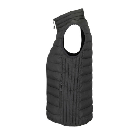 STREAM WOMEN Bodywarmer - Anthrazitgrau bedrucken, Art.-Nr. S04021-CR-XXL