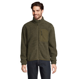 FURY UNISEX SHERPA JACKET - Army/Dark Army bedrucken, Art.-Nr. S04042-FF-XXL