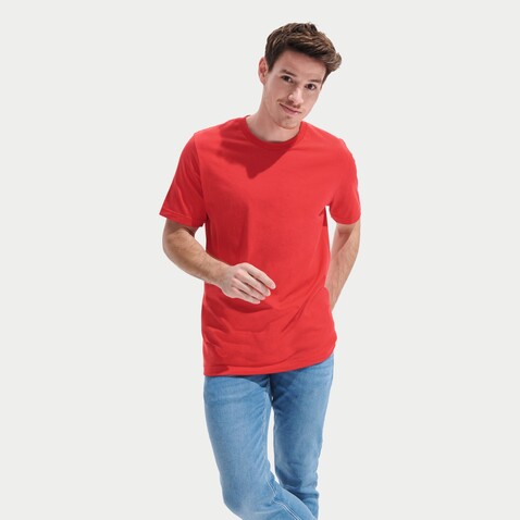 TUNER T-SHIRT - Red bedrucken, Art.-Nr. S04203-RD-3XL