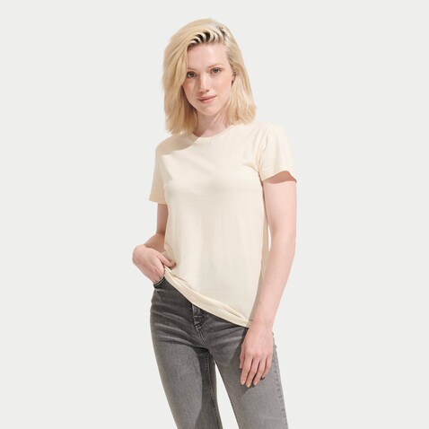 RE CRUSADER T-Shirt 150g - Natural bedrucken, Art.-Nr. S04233-NA-M