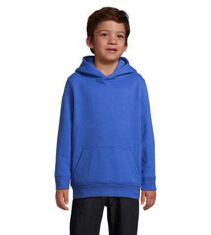 CONDOR KIDS Hoodie - Royal Blue bedrucken, Art.-Nr. S04238-RB-5XL