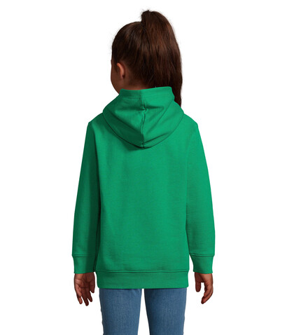CONDOR KIDS Hoodie - Kelly Green bedrucken, Art.-Nr. S04238-KG-4XL