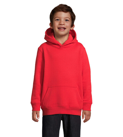 CONDOR KIDS Hoodie - Bright Red bedrucken, Art.-Nr. S04238-BT-4XL CONDOR KIDS Hoodie - Bright Red bedrucken, Art.-Nr. S04238-BT-4XL
