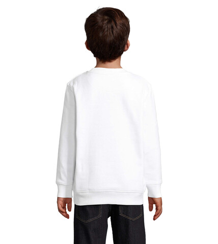 COLUMBIA KIDS Sweater - White bedrucken, Art.-Nr. S04239-WH-XL COLUMBIA KIDS Sweater - White bedrucken, Art.-Nr. S04239-WH-XL