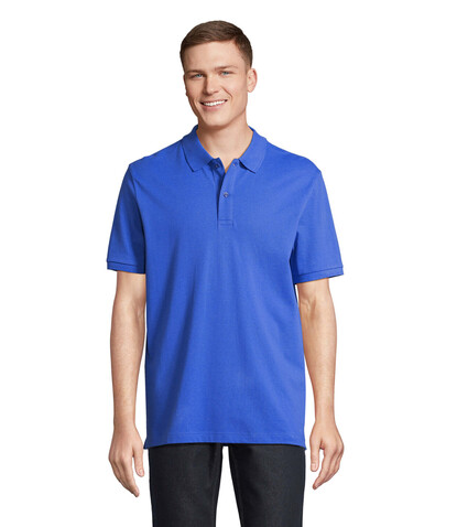 PEGASE Polo Bio 210g - Royal Blue bedrucken, Art.-Nr. S04242-RB-L PEGASE Polo Bio 210g - Royal Blue bedrucken, Art.-Nr. S04242-RB-L