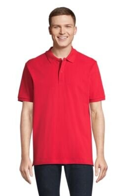 PEGASE Polo Bio 210g - Bright Red bedrucken, Art.-Nr. S04242-BT-3XL PEGASE Polo Bio 210g - Bright Red bedrucken, Art.-Nr. S04242-BT-3XL